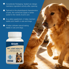 Pet Joint Health Supplements For Cat And Dogs Chewable With Glucosamine Chondroitin And MSM