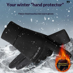 Gants thermiques de cyclisme pour homme, compatibles avec les écrans tactiles