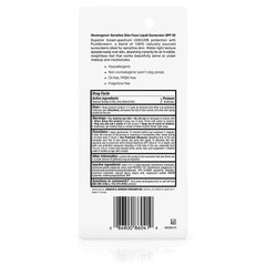 Écran solaire liquide Pure & Free SPF 50 pour peaux sensibles de Neutrogena