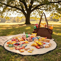 Camping Travel Storage Shoulder And Crossbody Duffel Picnic Mat