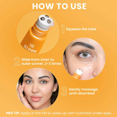 Lakme 9 To 5 gel contour des yeux à la vitamine C+