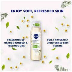 Gel douche Naturally Good à la fleur d’oranger et à l’huile de Nivea