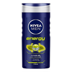 Nivea Men gel douche énergisant aux extraits de menthe