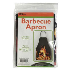 Barbecue Apron with Flame Design