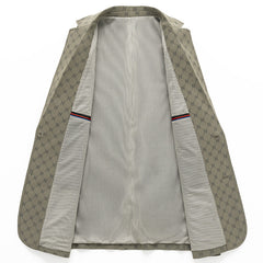 Mens Business-Casual Suit Jacket For Young And Middle-Aged