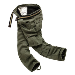 Pantalon de travail homme grande taille, ample, chaud, épaissi et doublé en polaire
