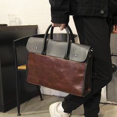 Fashionable Briefcase Business Crossbody Handbag