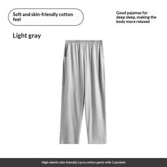 Pantalon de pyjama ample et confortable pour homme Langsha en coton