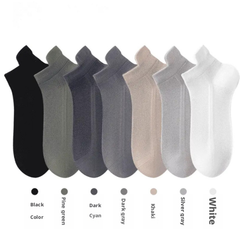 Socks-Mesh lifting ears-Silver grey-1 pair