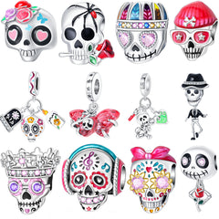 Halloween Skull DIY Bead Bracelet Accessories