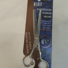 Beaut Hairdressing Thinning Shears 6 1/2" Hair Scissors