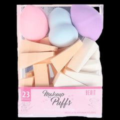 Houppettes de maquillage Beaut, 23 pièces