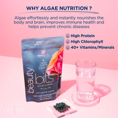 BEAUTYbits Spirulina Tablets 100 percent pure spirulina algae tablets