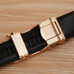Ceinture personnalisée tendance pour homme à boucle automatique