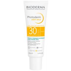 Bioderma Photoderm AKN Mat SPF 30 Mattifying Sunscreen Fluid