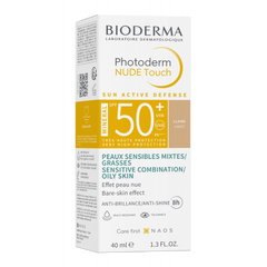 Bioderma Photoderm Nude Touch SPF 50+ Light Tinted Mineral Sunscreen