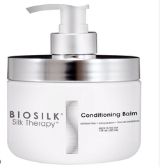 BioSilk Silk Therapy Conditioning Balm Hair Conditioner, 11 oz
