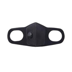 Black Face Mask with Filter