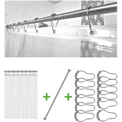 Bolford Shower Curtain & Rod Set