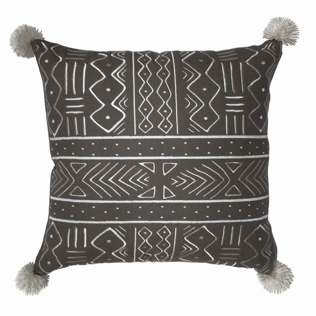 Brooklyn Flat Brooklyn Flat Kata Embroidered Decorative Pillow