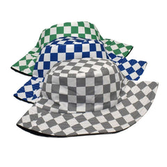 Chapeau bob réversible en coton pour hommes, idéal pour les voyages en plein air et la protection solaire