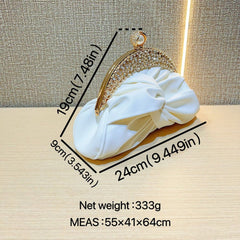 Diamond-embedded High-grade Socialite Clutch Mini