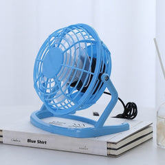 Convenient Mute Mini 4-inch USB Plastic Electric Fan