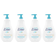 Baby Dove Tip To Toe Wash Rich Moisture - 13 oz Pack of 4