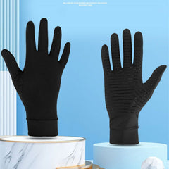 Gants tactiles à doigts entiers en fibres de cuivre sous pression, à ions de cuivre