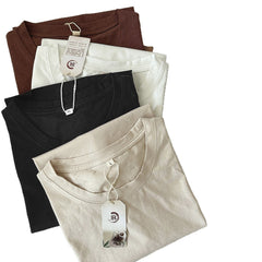 T-shirt homme à col rond et manches courtes