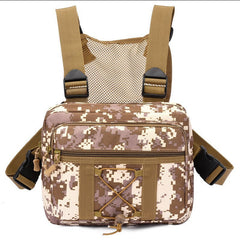 Outdoor Tactical Chest Pack Camouflage For Sports And Training Close-fitting