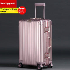 Bagage de voyage en métal pour homme et femme