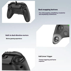 Six-in-one Handle Of Wired Game Console Supports Macro-defined Programming