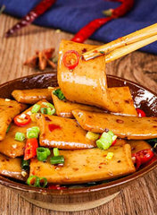 Q-Powder Hand-grinds Tender Soybean Dried Products With Five Flavors