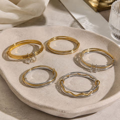 High-end Stainless Steel Zircon Bracelet That Wont Fade