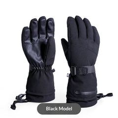 Outdoor verdickte, warme, wasserdichte und rutschfeste Fingerhandschuhe