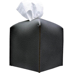 Carrotez Modern PU Leather Square Tissue Box Holder