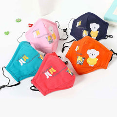 Cartoon Bears Cotton Dustproof for Children