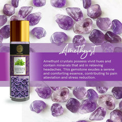 Roll-on de cristal Buddha Natural para aliviar el dolor de cabeza