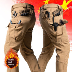 IX7 Pantalon cargo tactique pour homme, instructeur, en softshell d’extérieur