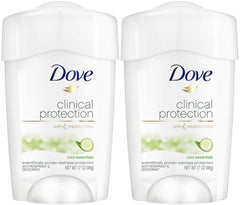Dove Clinical Protection Antiperspirant Deodorant Cool Essentials 1.7 oz