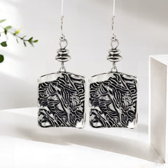 Vintage Square Earrings For Women