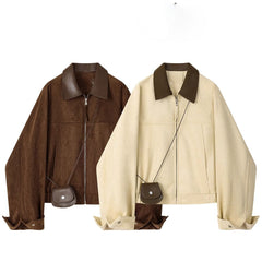 Retro Loose Short Jacket For Women