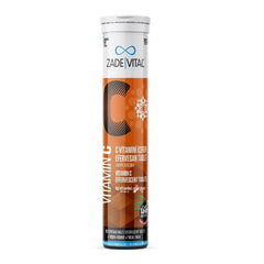 Comprimidos efervescentes de vitamina C Zade Vital - Refuerzo del sistema inmunitario y de la salud general