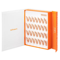 salmon PDRN ampoule for hydration in a box containing 28 individual ampoules