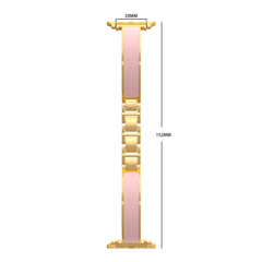 Chanel-style Bracelet-style Metal-link Watch Strap
