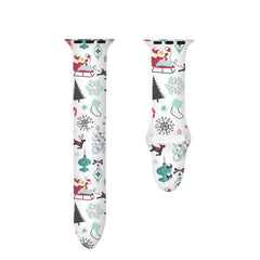 Christmas Silicone Apple Watch Bands - Assorted Styles