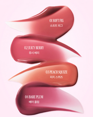 CLIO Glaze Lip Serum Keyring Set 8g (4colors)