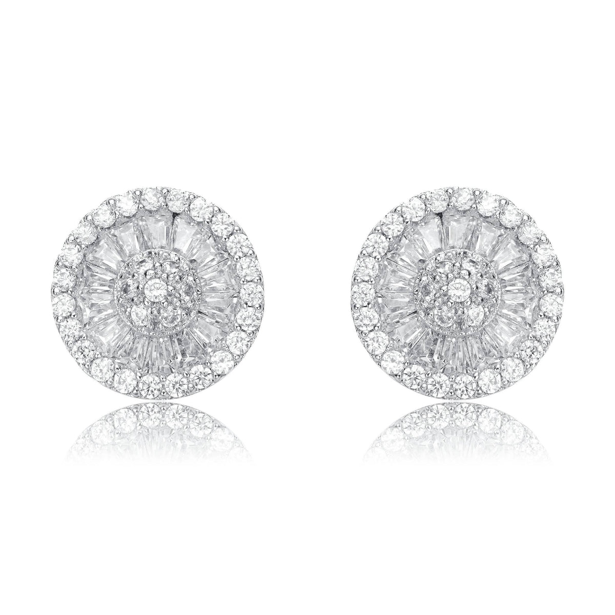 Cubic Zirconia Stud Earrings