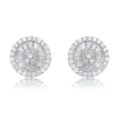 Cubic Zirconia Stud Earrings